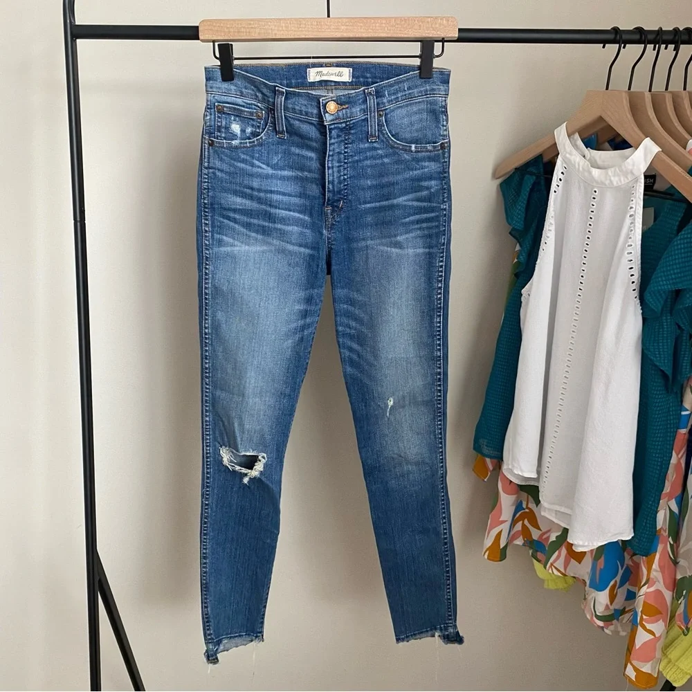 Madewell 10”‎ High-Rise Skinny